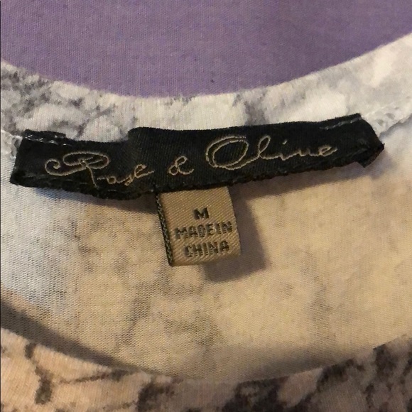 Rose and olive shirt - Picture 4 of 6